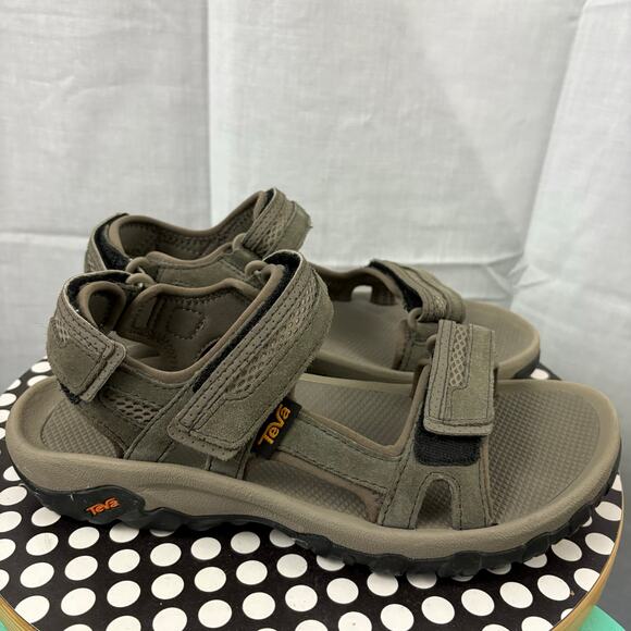 Teva Hudson Bungee Cord Men's Sandals 1002433 Size 7 Gray - Picture 1 of 7